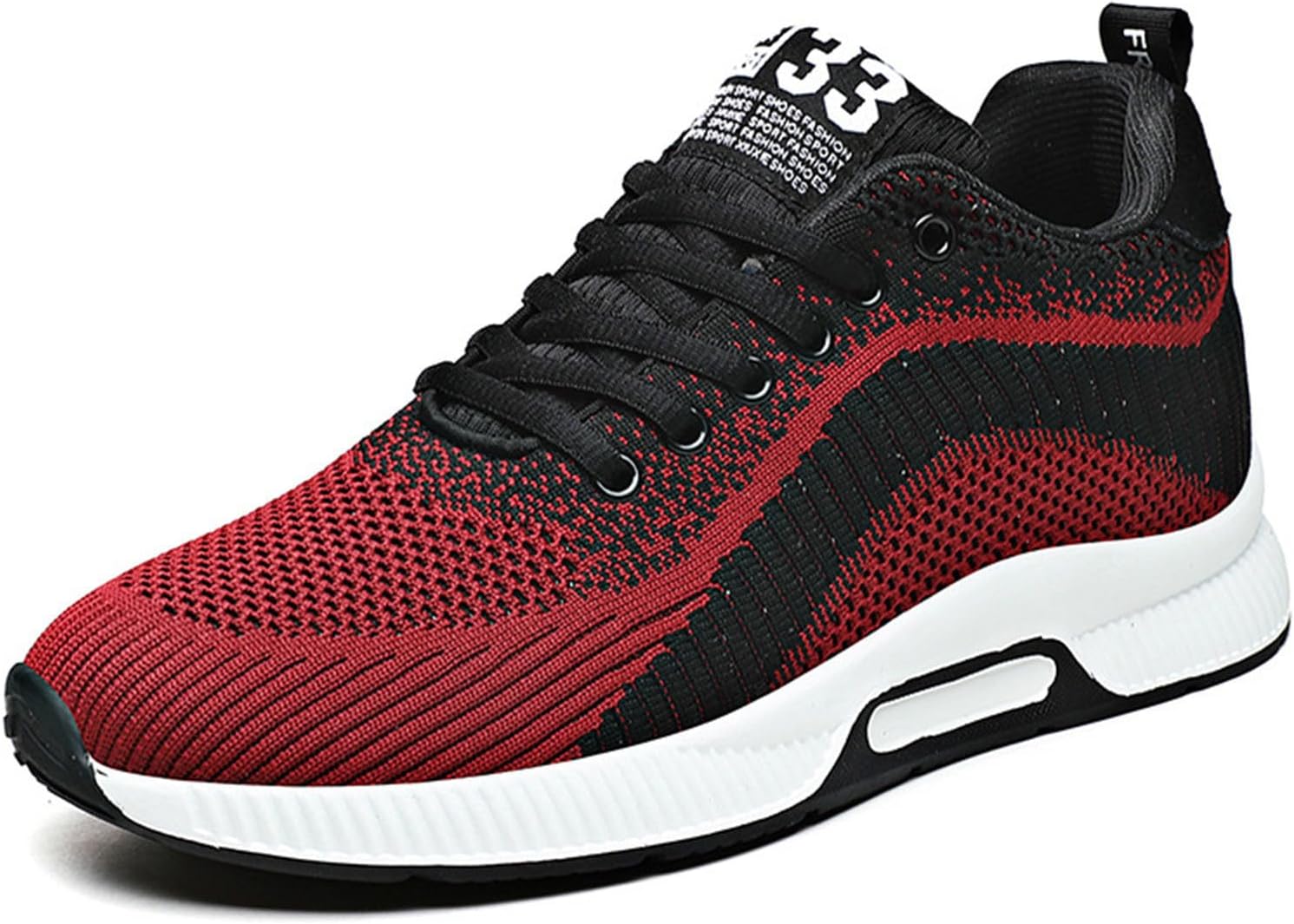 

Мужские слипоны кроссовки Нескользящие прогулочные кроссовки Легкие спортивные кроссовки Повседневные беговые обувь с увеличением роста 6/8/10 см Generic, 013-10cm