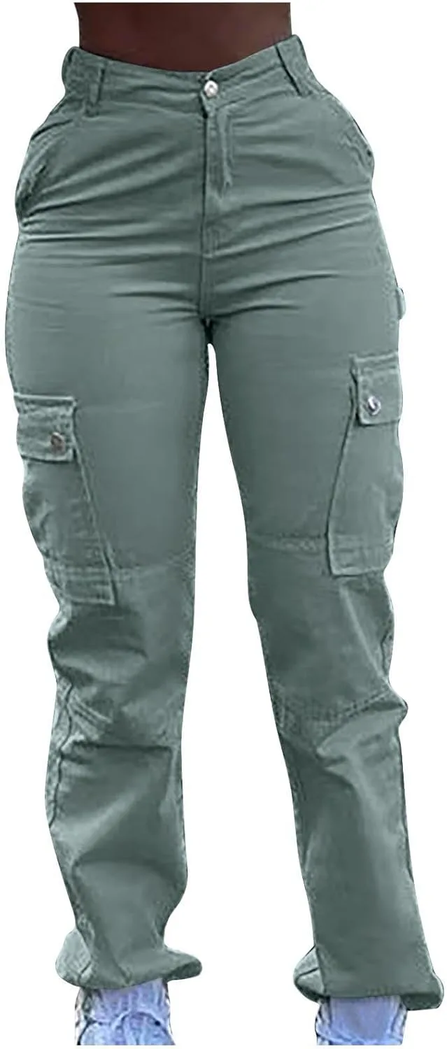 

Женские джинсы с высокой талией и карманами Uillui