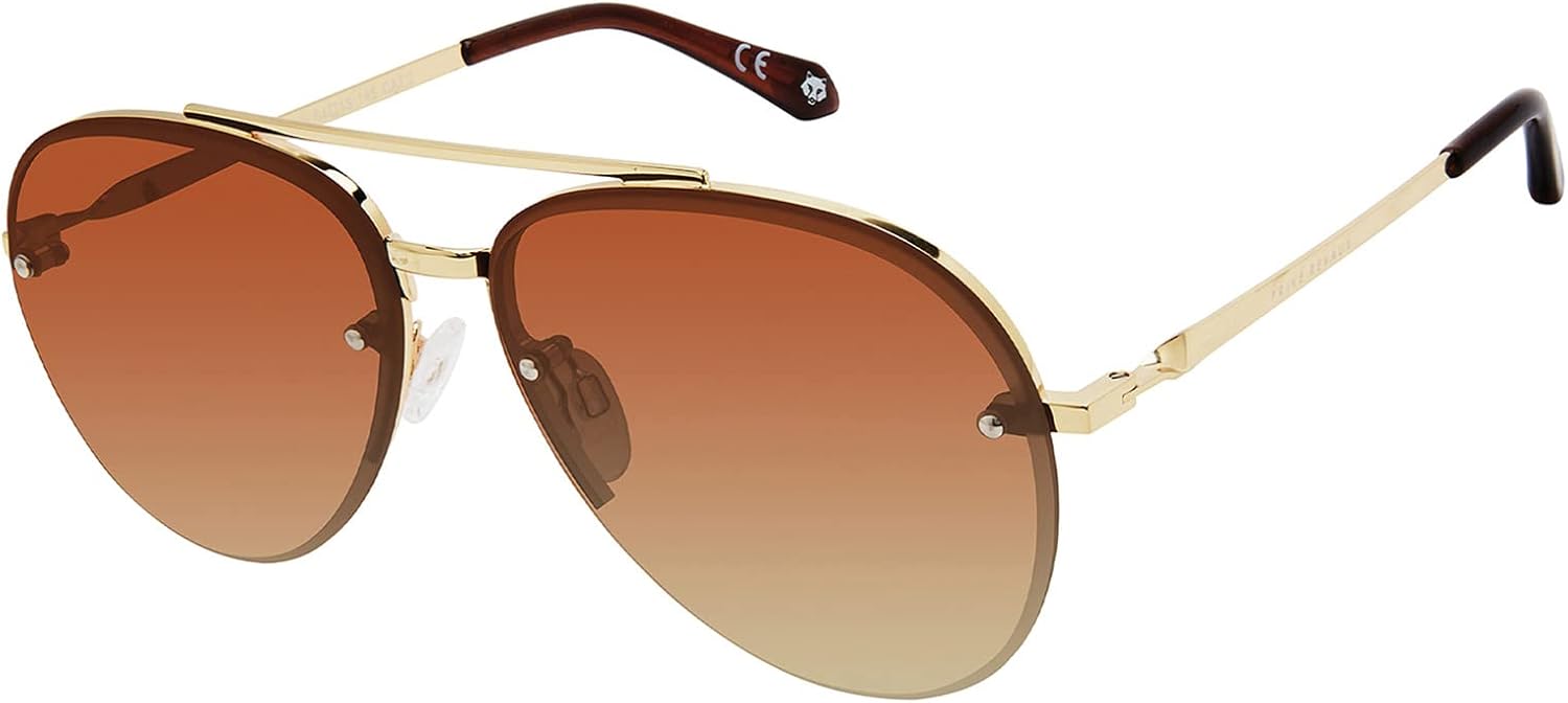 

Солнцезащитные очки-авиаторы Prive Revaux The Commando 2.0 увеличенного размера – ручная работа, поляризованные, 100% защита от УФ-излучения – для мужчин и женщин PRIVÉ REVAUX, Brown Gradient