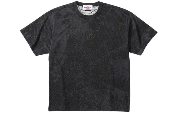 Футболка x stone island fw23 week10 t-shirt 'black' Supreme, черный — фото 2