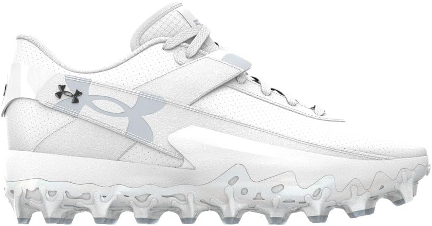 

Under Armour мужские бейсбольные бутсы Harper 10 Pro TPU - амортизирующая поддержка с улучшенным сцеплением, Whthalo Gray
