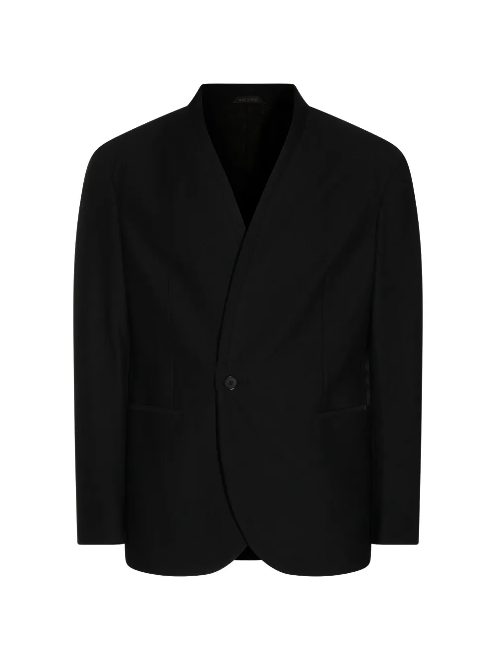 

Однобортный пиджак GIORGIO ARMANI, черный