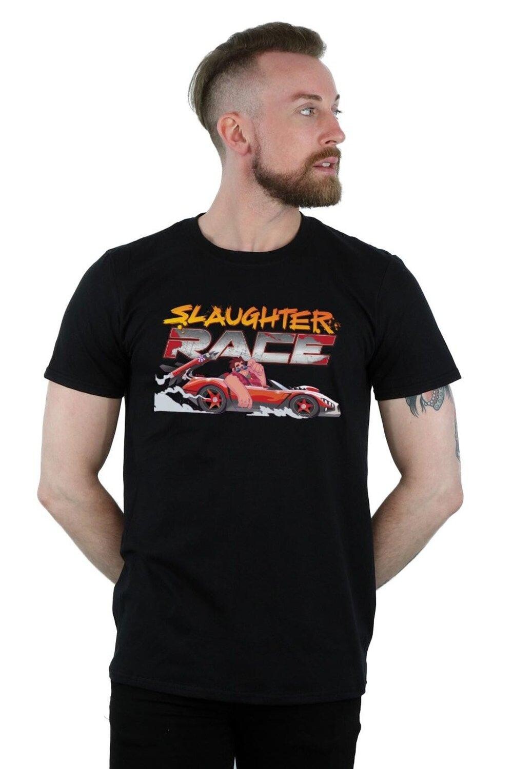 

Футболка Wreck It Ralph Slaughter Race Disney, черный