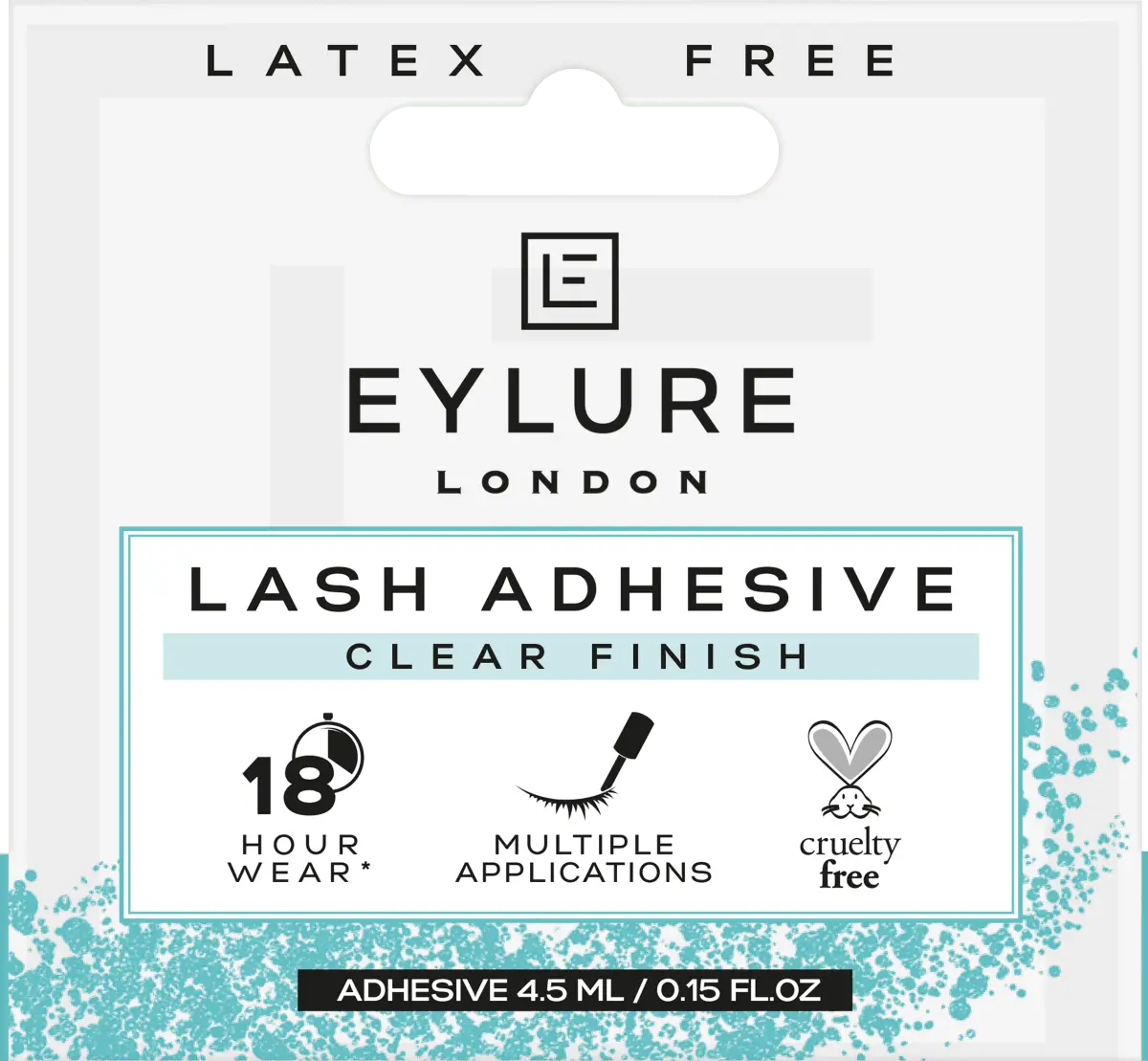 

Клей для ресниц 18H Clear Finish 4,5 мл Eylure