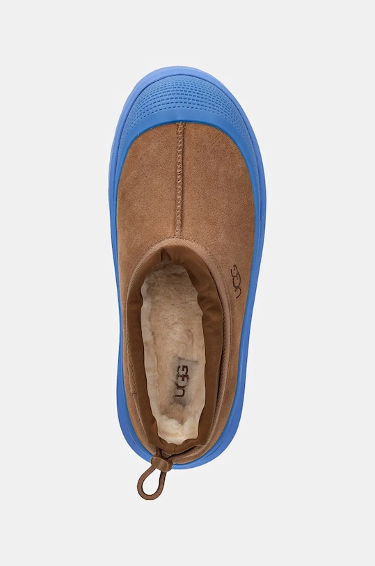 Мужские зимние ботинки Ugg Tasman Weather Hybrid комбинированные короткие, коричневый — фото 4