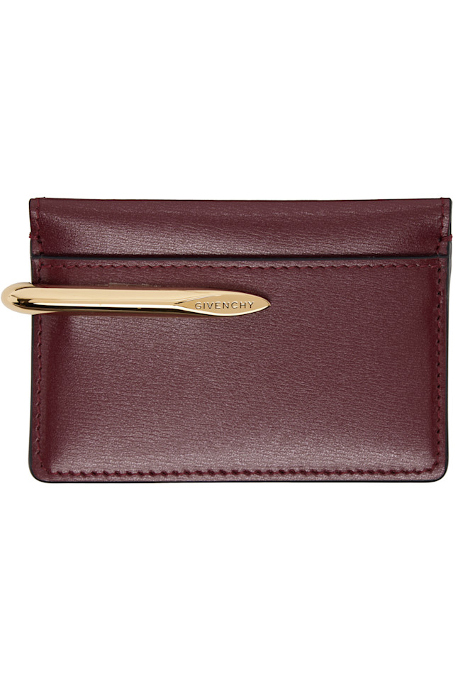 Держатель для карт Pinch Givenchy, Burgundy