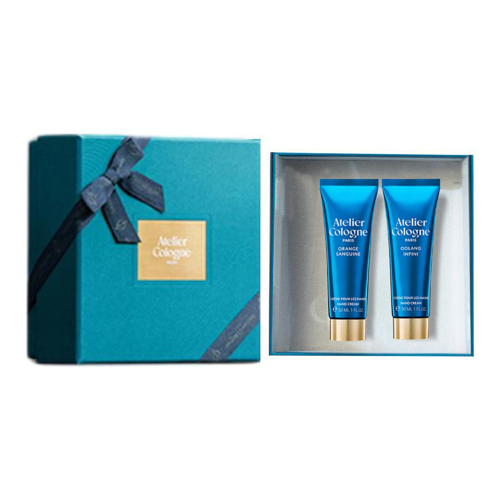 

Atelier Cologne Крем для рук OULONG Red Sunset Orange Glow Radiant Gift Box ароматный увлажняющий питательный 30мл+30мл Lemon Tea