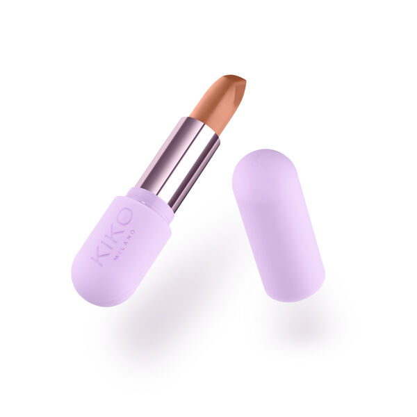 Интенсивная губная помада с сатиновым финишем 01 ethereal nude, 3,5 г Kiko Milano Dreamphoria shapechanger satin lipstick, цвет 01 ethereal nude — фото 3