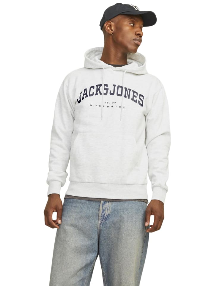 

Толстовка Jack & Jones JJECALEB VARSITY, белый