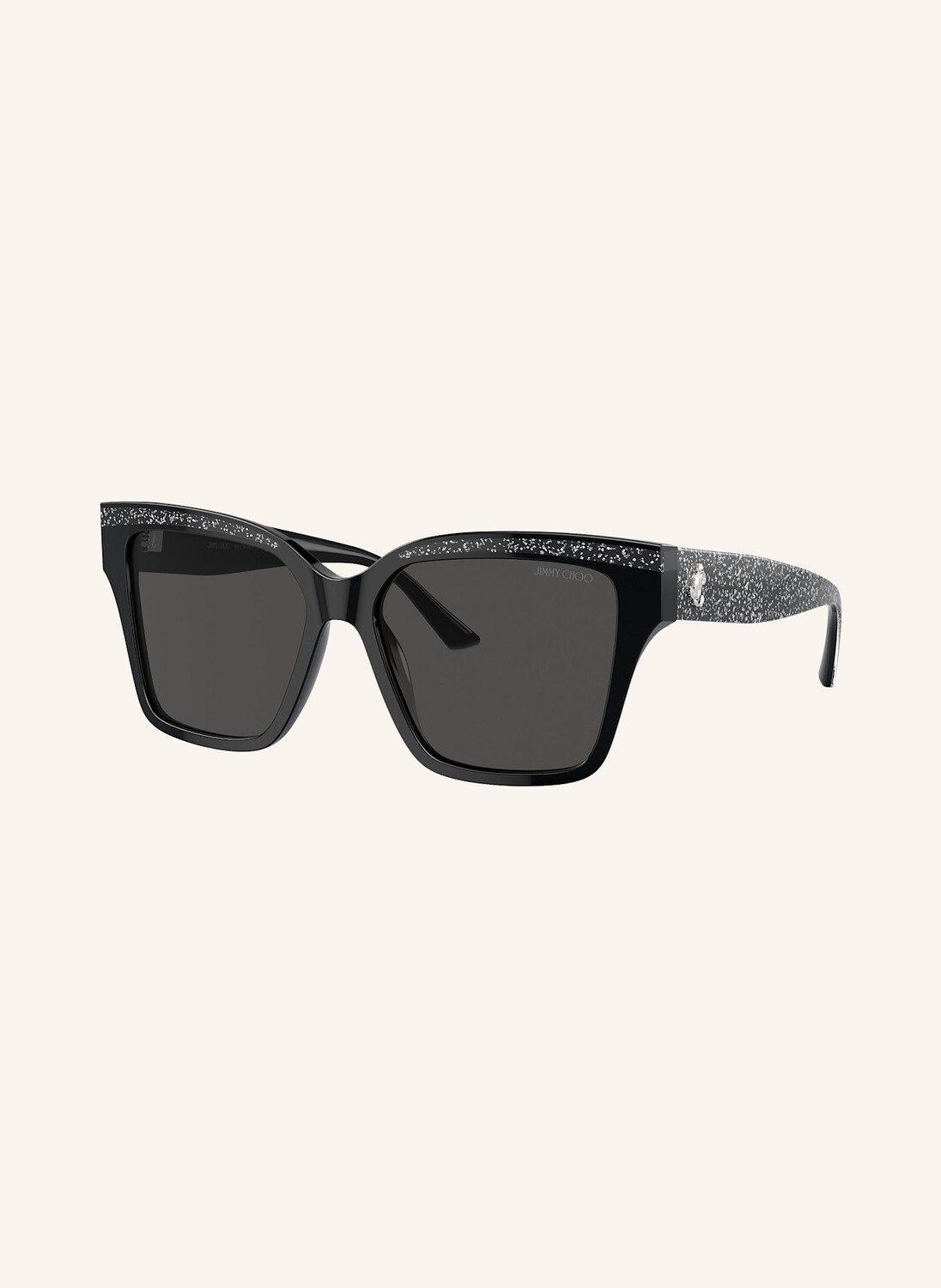 

Солнцезащитные очки jc5003 JIMMY CHOO, черный/серый
