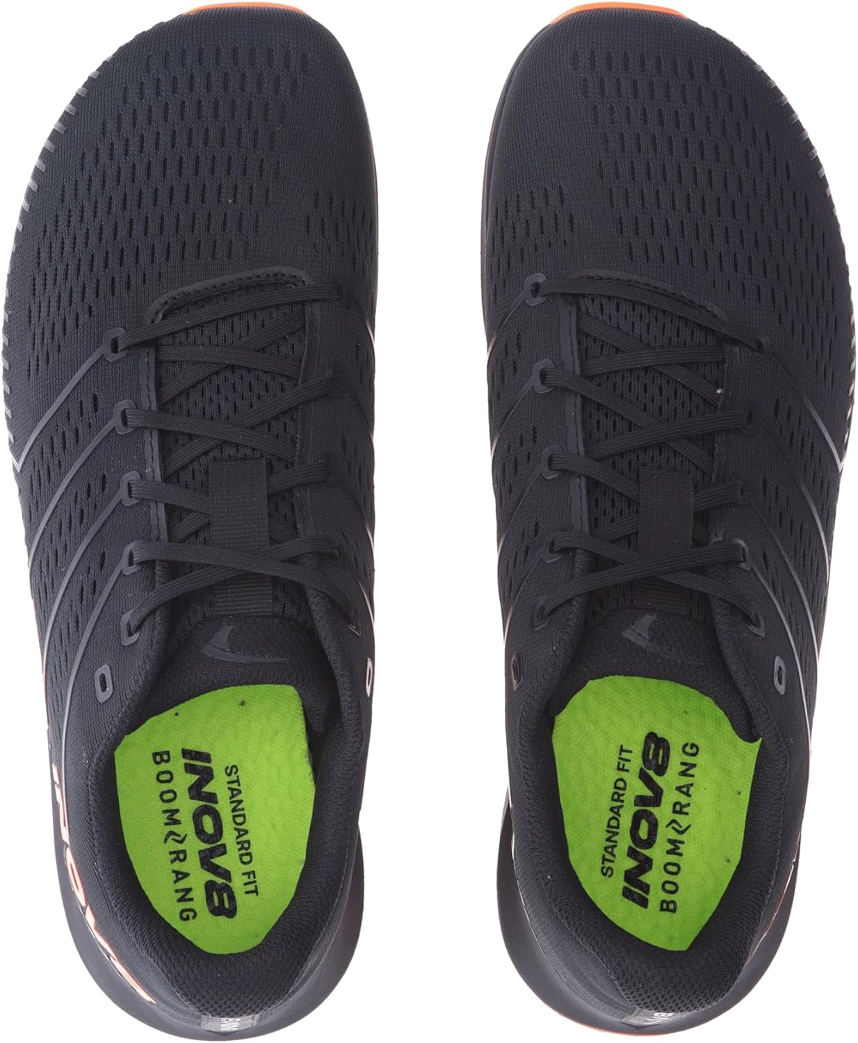 Кроссовки INOV8 Mens F-Fly, черный/оранжевый — фото 3