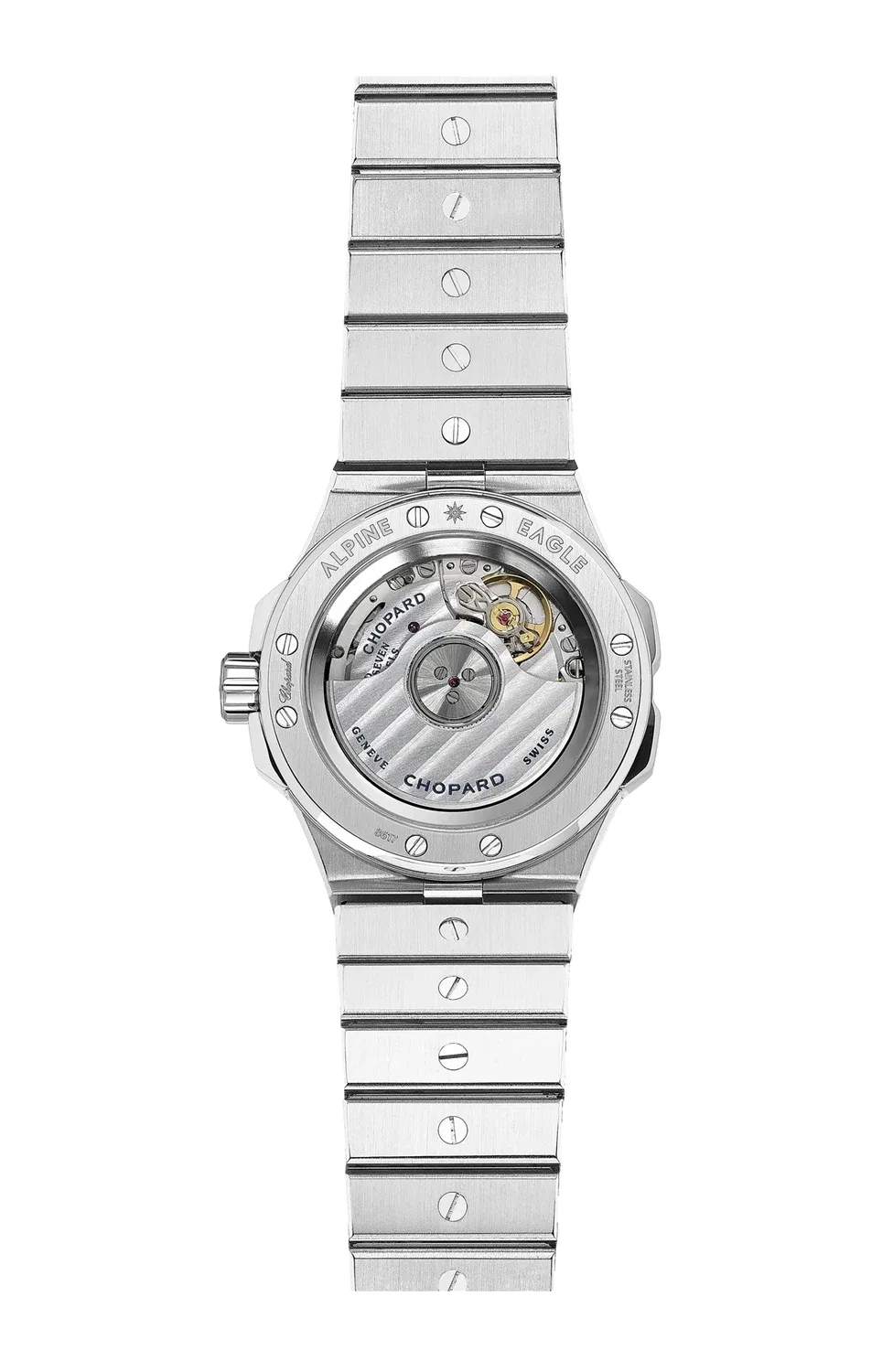 ALPINE EAGLE 33 ММ, АВТОМАТИЧЕСКИЕ, СТАЛЬ CHOPARD LUCENT A223, БРИЛЛИАНТЫ - 298617-3002, золотой — фото 2