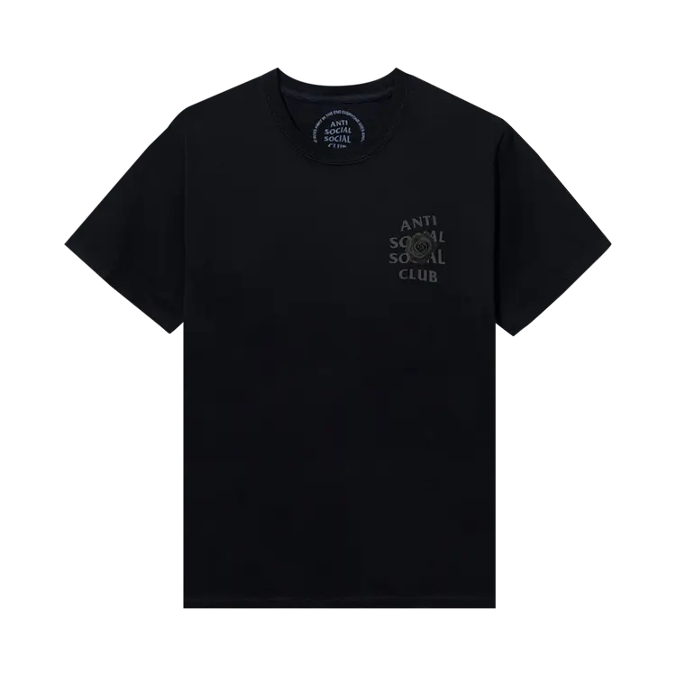 

Футболка Anti Social Social Club Bat Emoji F&F 'Royal Black', черный