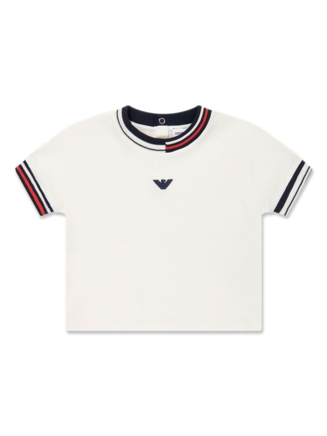 

Детская хлопковая футболка Emporio Armani Emporio Armani Kids, серый