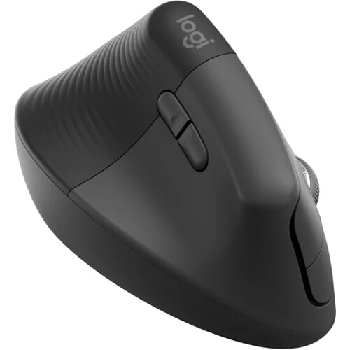 

Вертикальная эргономичная беспроводная мышь Logitech Lift для бизнеса (графит)