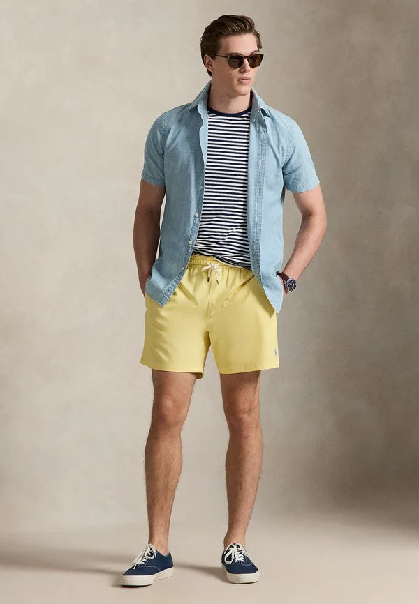 Плавки-Шорты traveler classic, 5,75 дюймов. Polo Ralph Lauren, Corn Yellow — фото 2