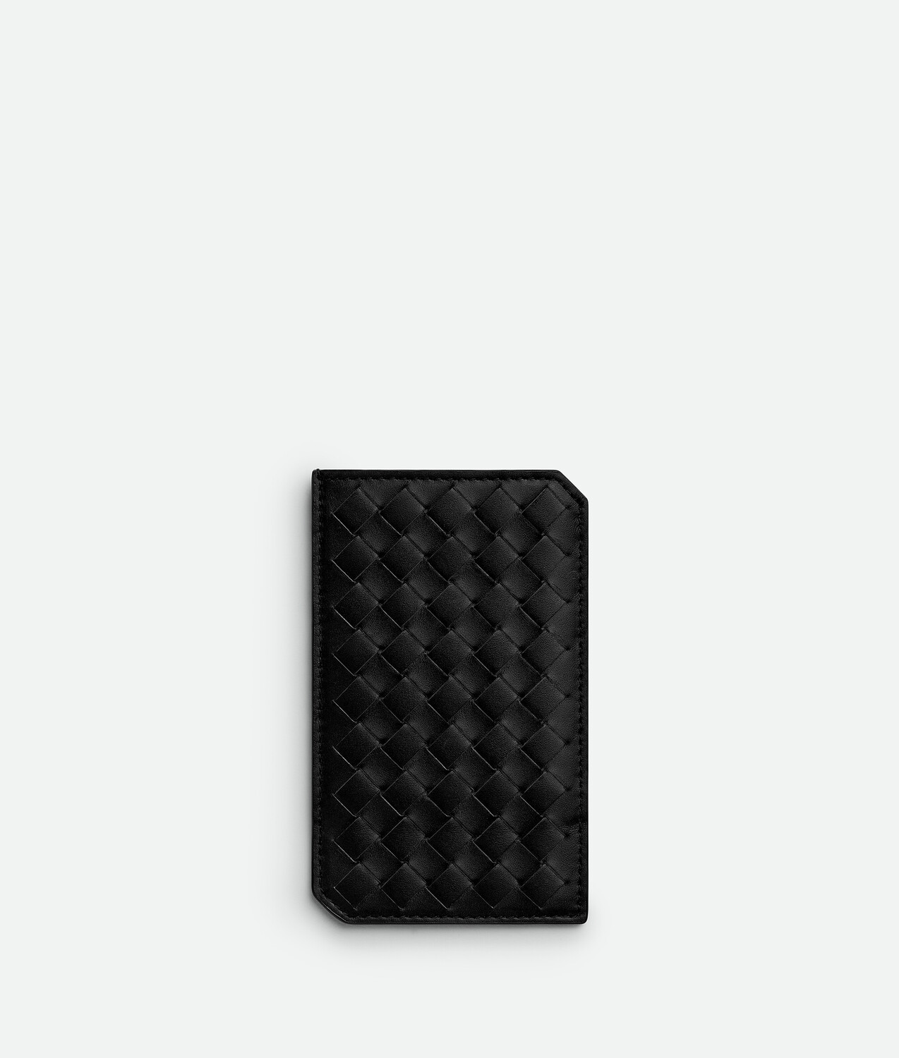 

Вертикальная визитница Intrecciato piccolo Bottega Veneta, черный