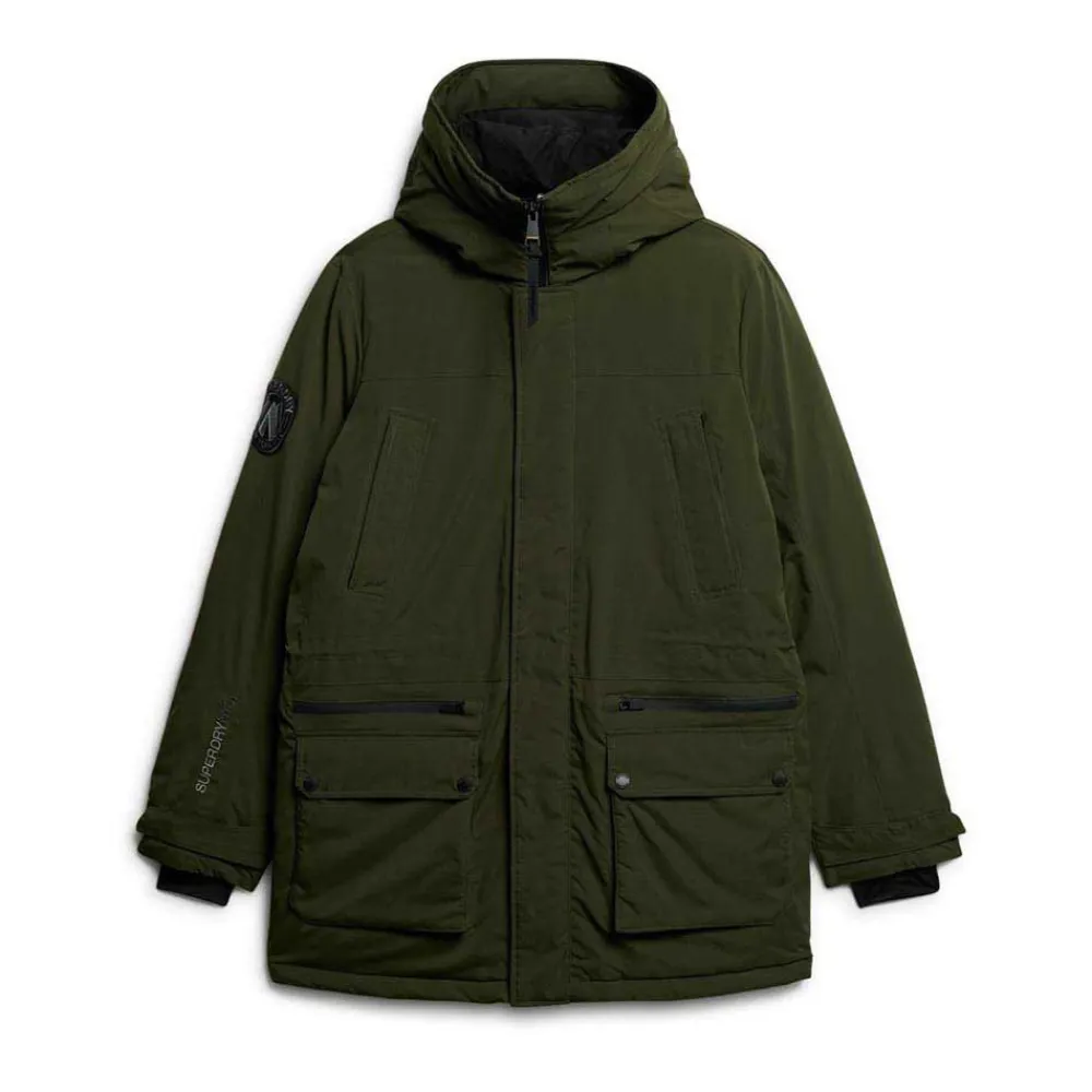 

Куртка Superdry City Padded, зеленый