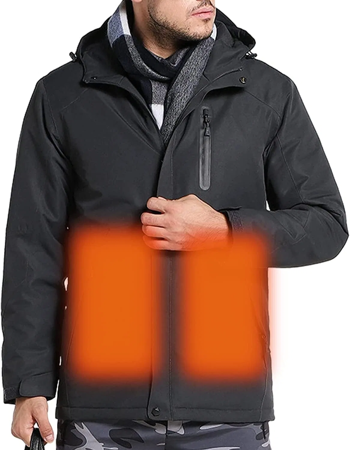 Куртка Softshell с подогревом, Charcoal