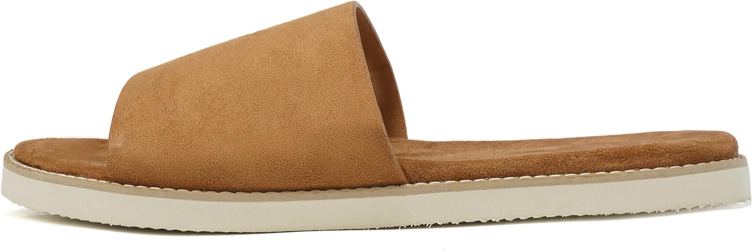 

Мужские летние сандалии SoleilSandal из замши, удобные шлепанцы с стелькой из пены с эффектом памяти, подошва из ЭВА, нескользящие, повседневные модные I-слайды, Sienna