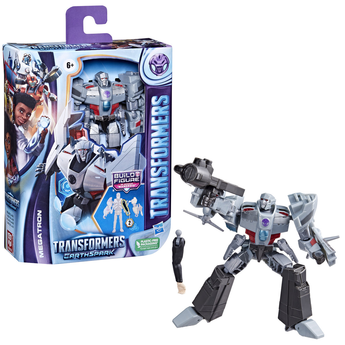 

Hasbro, фигурка Трансформеры EARTHSPARK TERRAN DELUXE MEGATRON Transformers