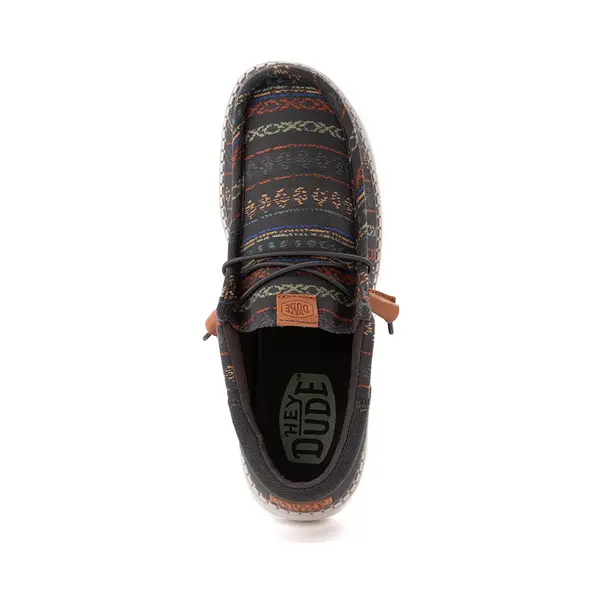 Слипоны Mens HEYDUDE Wally Funk Slip-On Casual Shoe, цвет Charcoal/Multicolor — фото 2