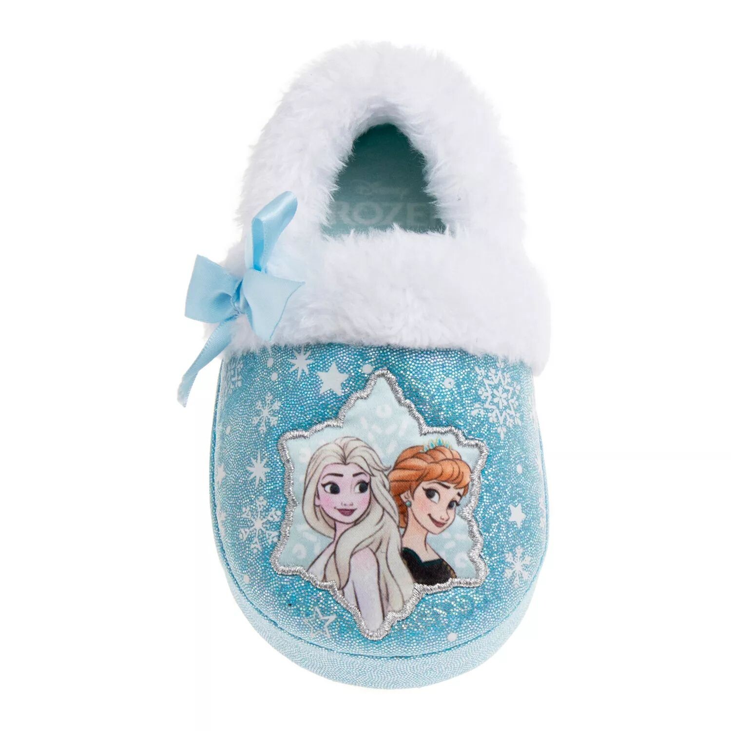 Тапочки для девочек Disney's Frozen Anna & Elsa Disney, фиолетовый — фото 4
