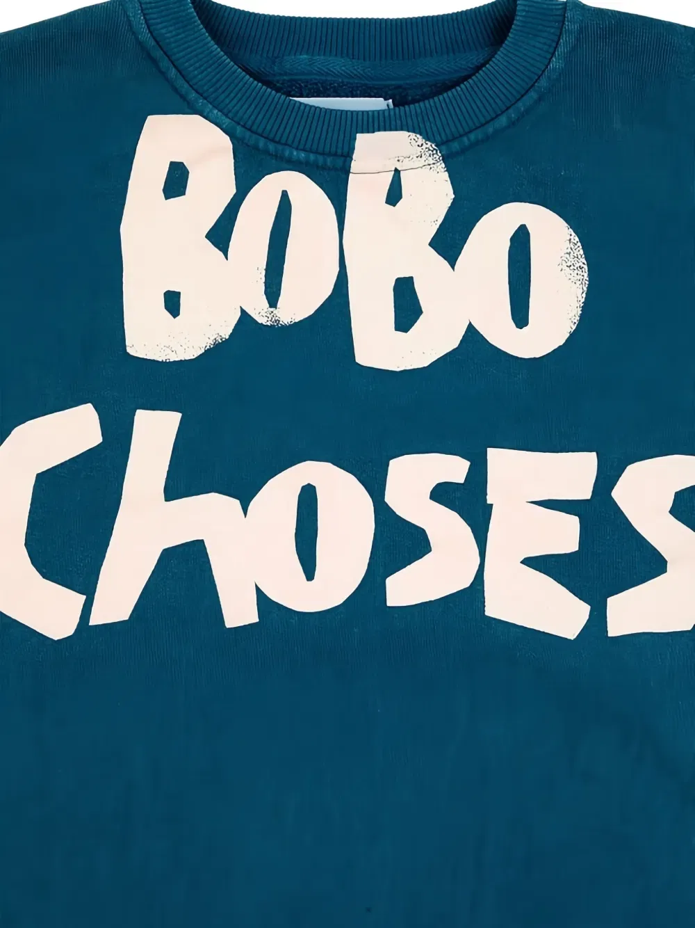 Свитшот со сборками на рукавах Bobo Choses, синий — фото 2