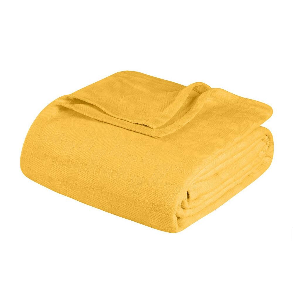 

Всесезонное хлопковое одеяло SUPERIOR Basketweave, золотой