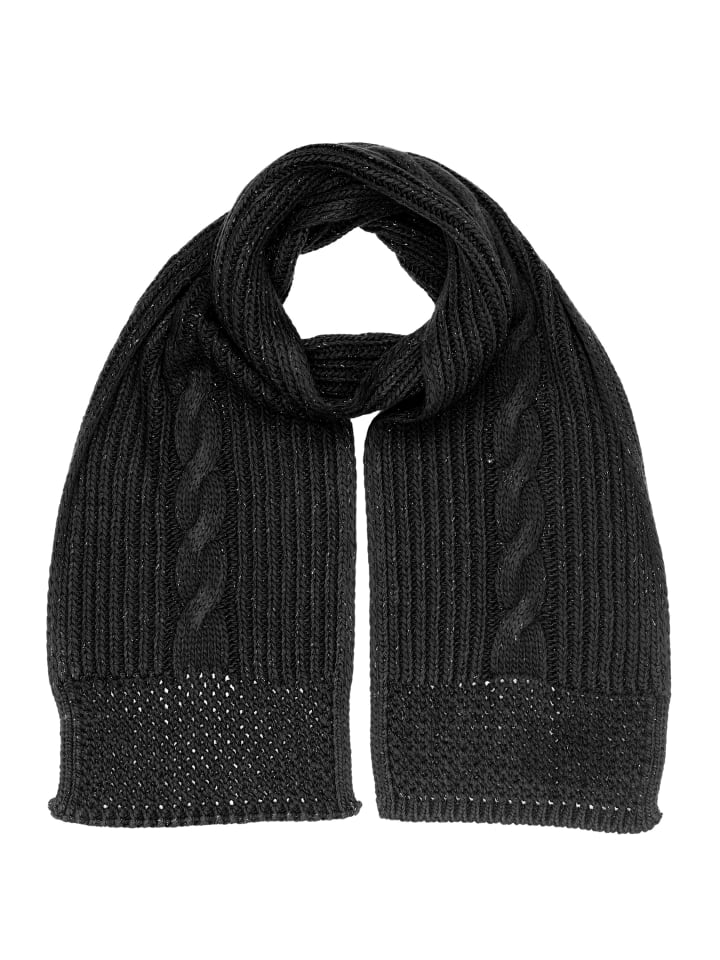 

Collezione alessandro Зимний шарф "Теплый" черного цвета