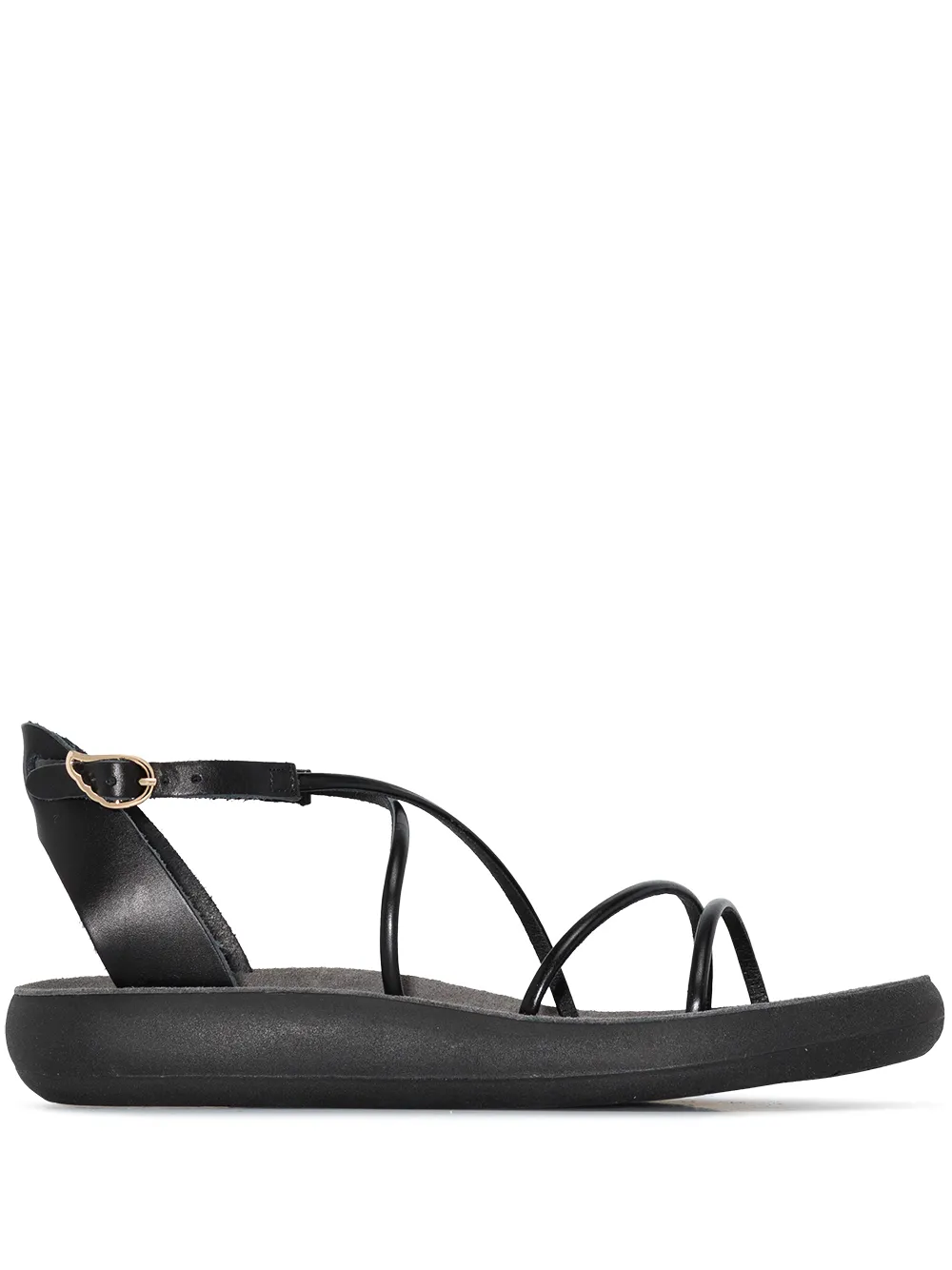 Сандалии Anastasia с ремешками Ancient Greek Sandals, черный