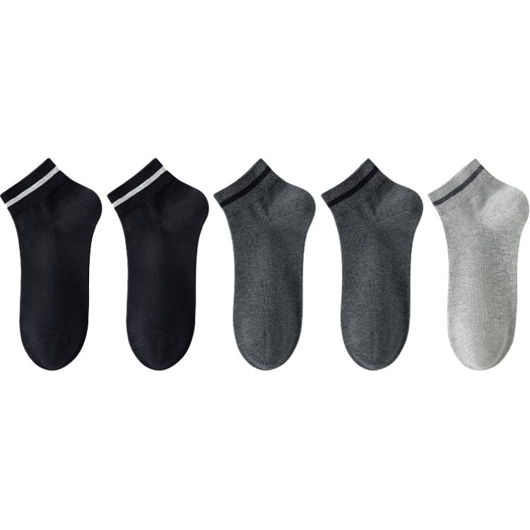 

Носки мужские щиколоточные, 5 пар Reebok, светло-серый