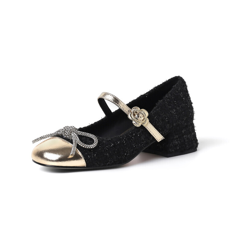 

Туфли Мэри Джейн женские Quicheshoes, черный