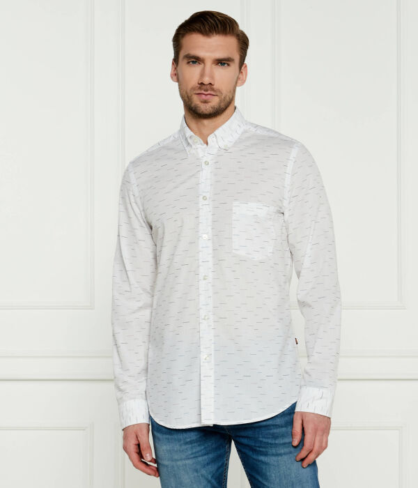 

Рубашка rickert_m Regular fit Boss Orange, белый