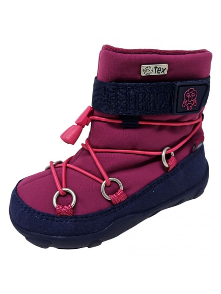 

Сапоги Affenzahn Winterstiefel Vegan Snowy Flamingo, красный