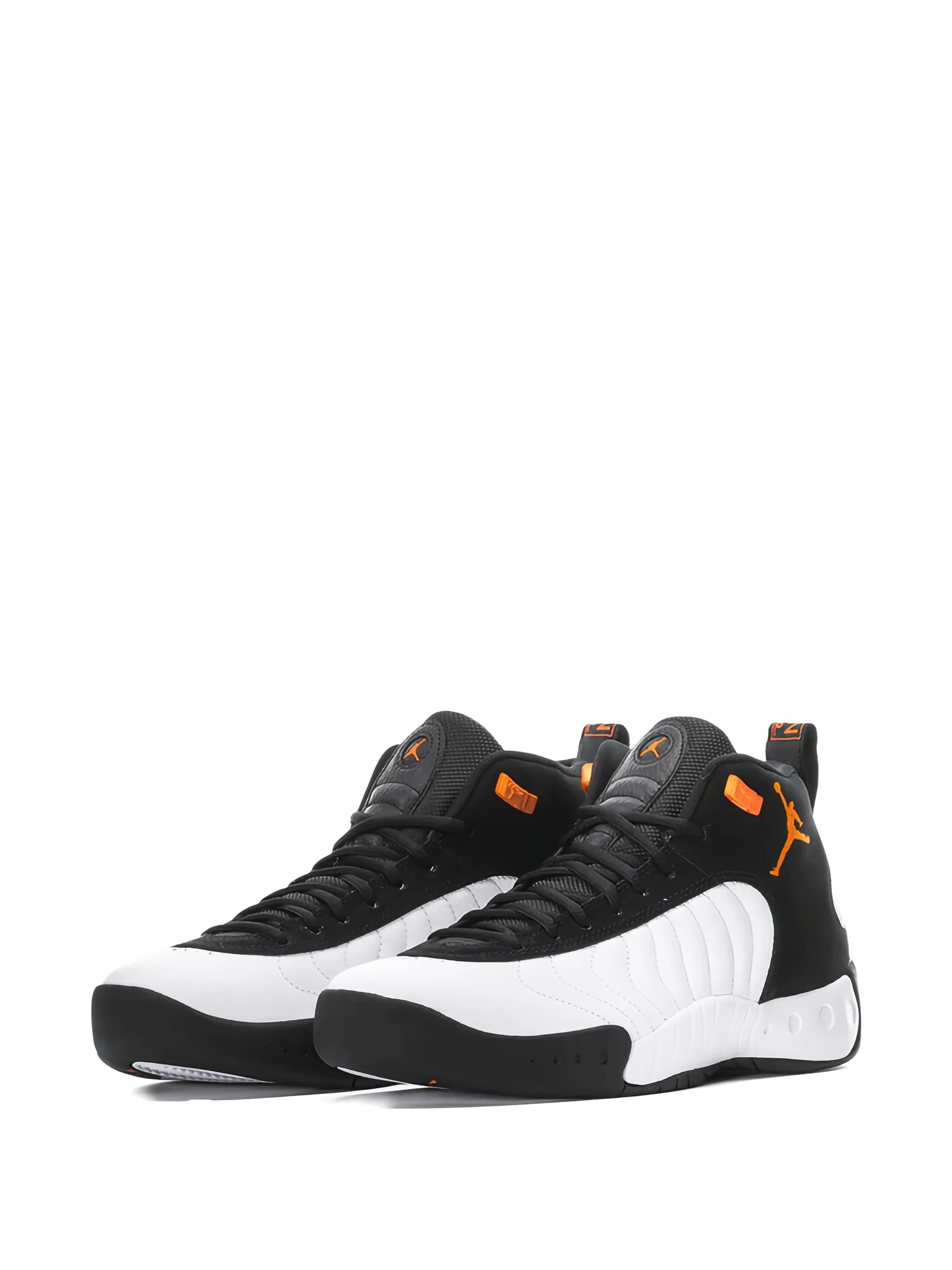Кроссовки Jumpan Pro White/Magma Orange/Black Jordan, белый — фото 2