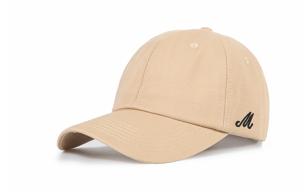

Хлопковая бейсболка унисекс BAIJUAN, Ecru Hats & Caps+Necklace