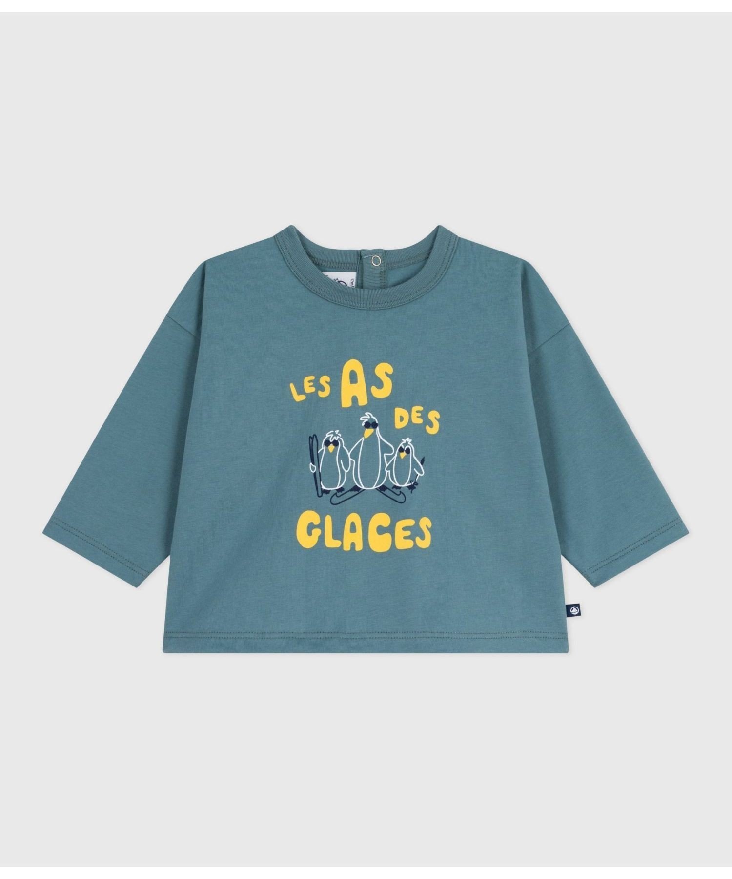 Футболка с длинными рукавами PETIT BATEAU, Indigo Blue