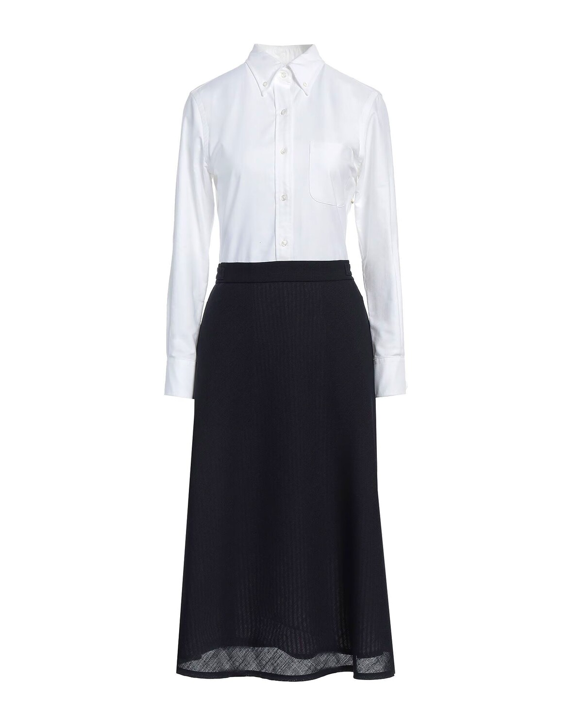 

Платье Thom Browne, белый