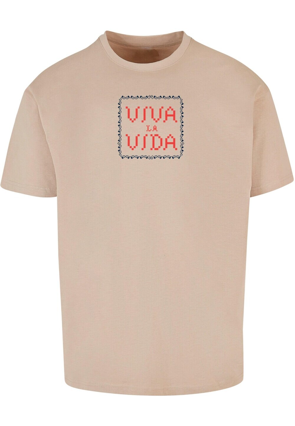 

Футболка Merchcode Viva La Vida, бежевый