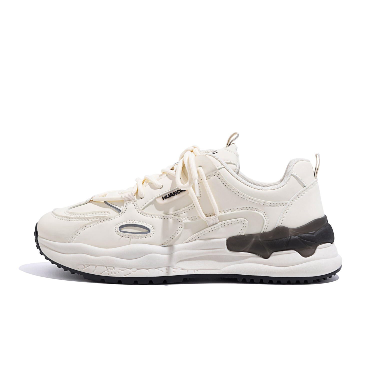 

Кроссовки HUANQIU Lifestyle Shoes Men Low-top, бежевый/черный