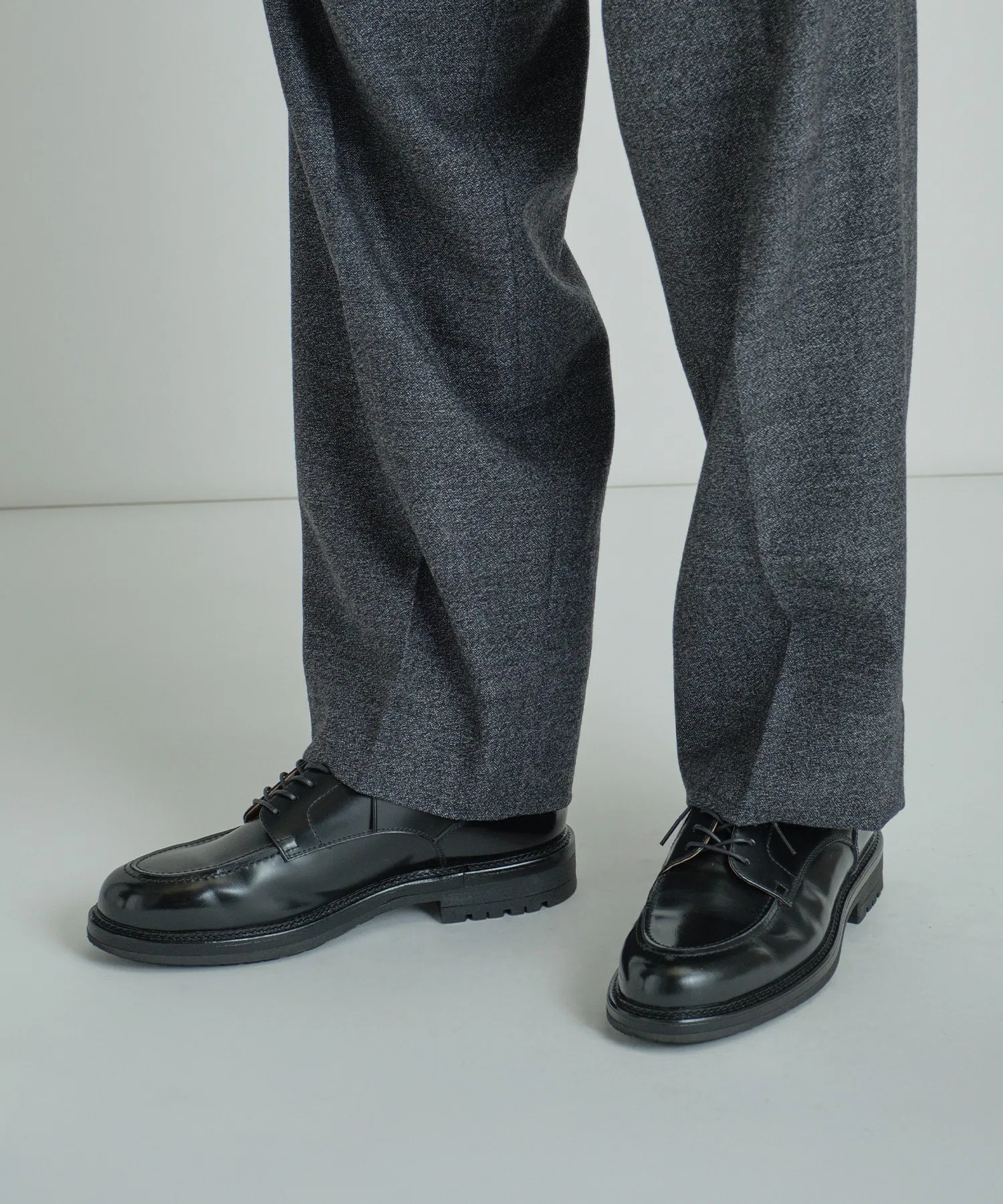 Мужские кожаные туфли MEN'S BIGI U-tip — фото 3