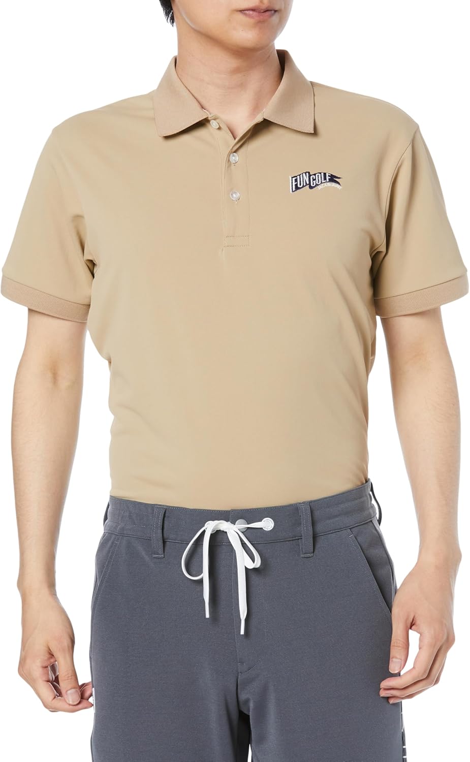 

Мужская поло-рубашка Jack Bunny с коротким рукавом (вышивка логотипа ZERO AQUA) / Экологичность для гольфа / 262-4160413, бежевый