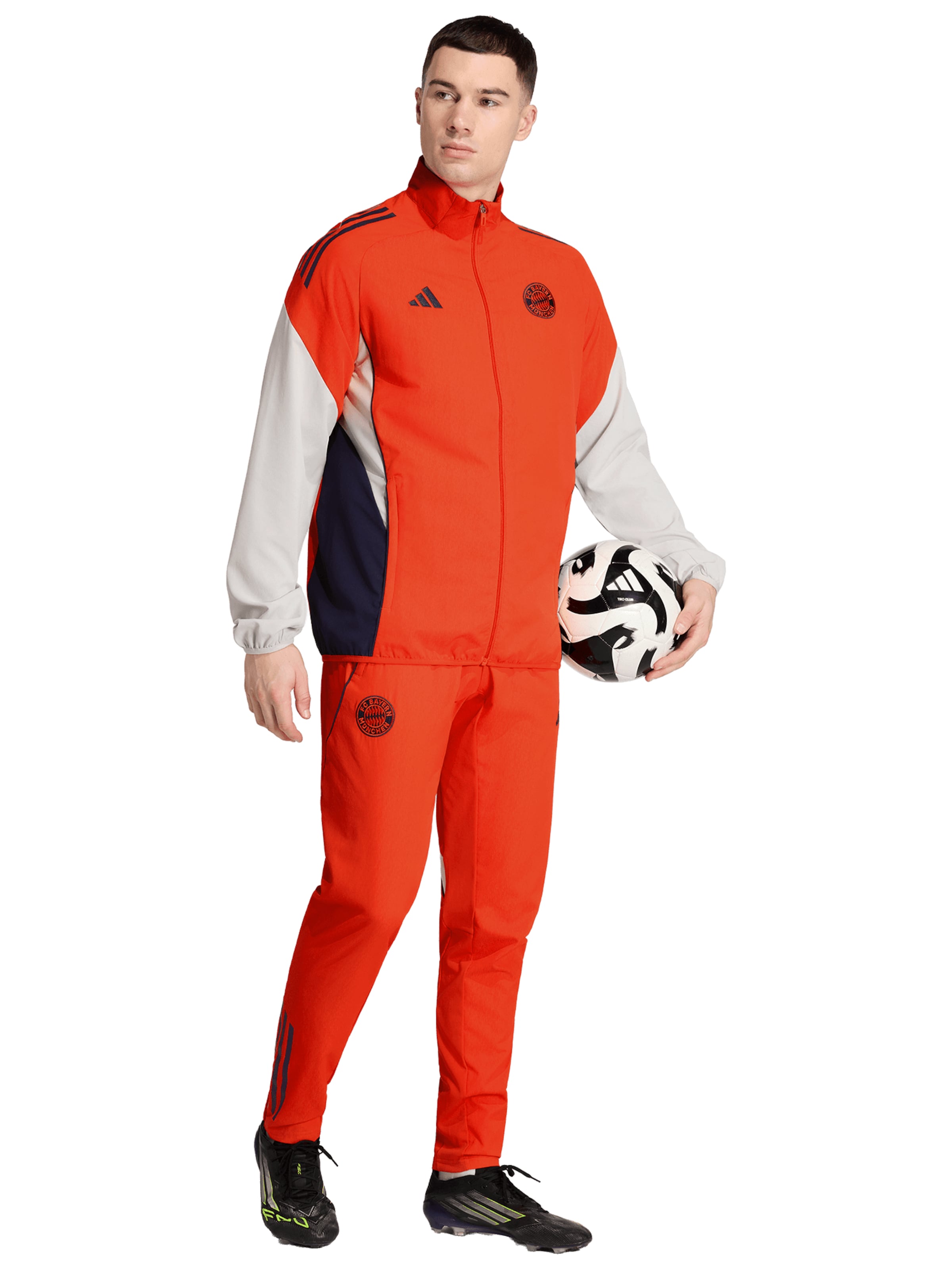 Adidas Performance Тренировочные штаны Regular 'FC Bayern München 2025/2026 Tiro25 Competition' в красном цвете — фото 4