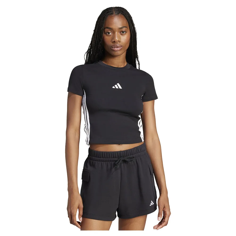 

Футболка adidas Essentials 3 Stripes Slim Baby, черный