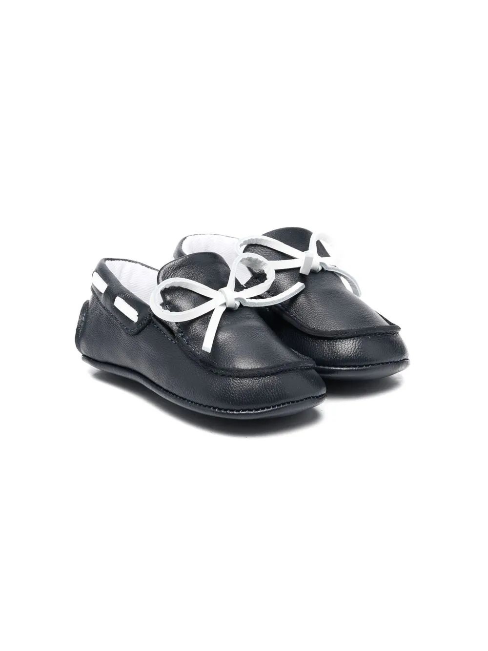 

Пинетки с бантами Emporio Armani Kids, синий