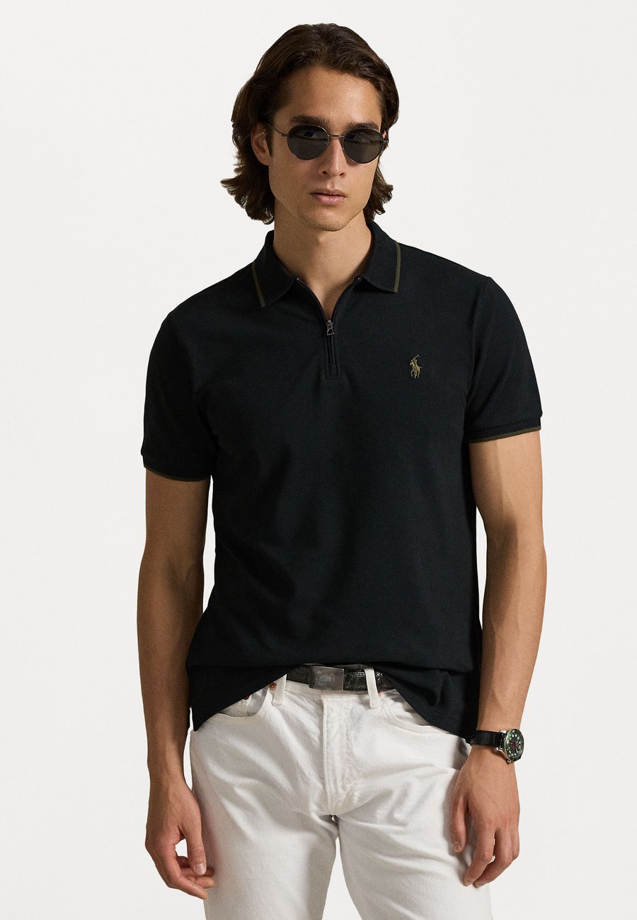 

Поло Polo Ralph Lauren CUSTOM SLIM FIT STRETCH MESH POLO SHIRT, Black