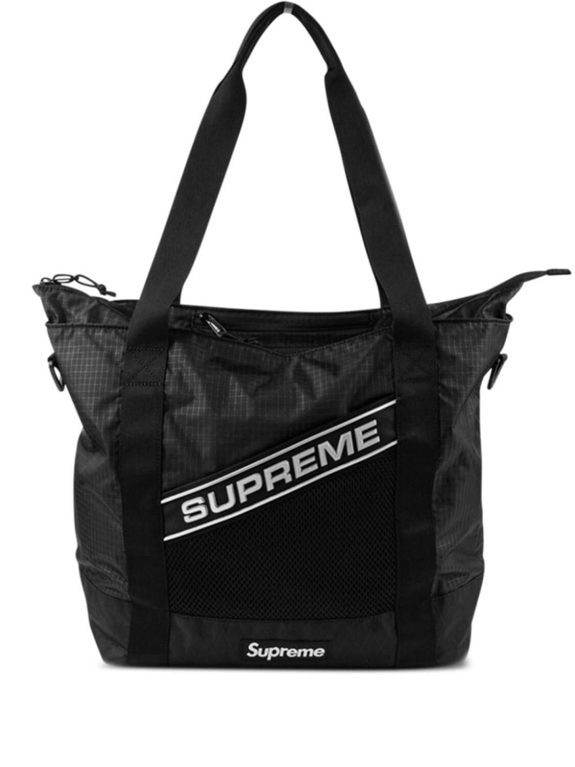 

Supreme сумка-тоут с принтом, черный