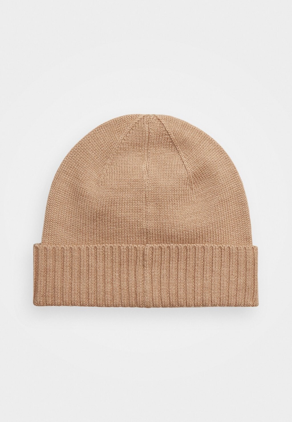 

Шапка SIGNATURE PONY WOOL BEANIE Polo Ralph Lauren, коричневый