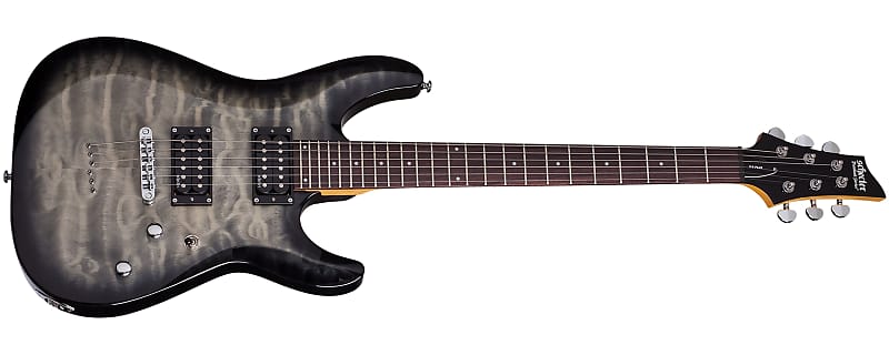 

Электрогитара Schecter 446 C-6 Plus Solid-Body Electric Guitar, Charcoal Burst